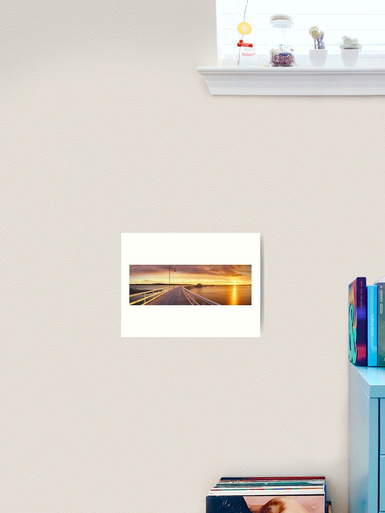Thumbnail 2 of 3, Art Print, Welshpool Jetty, Gippsland, Victoria, Australia designed and sold by Chockstone.