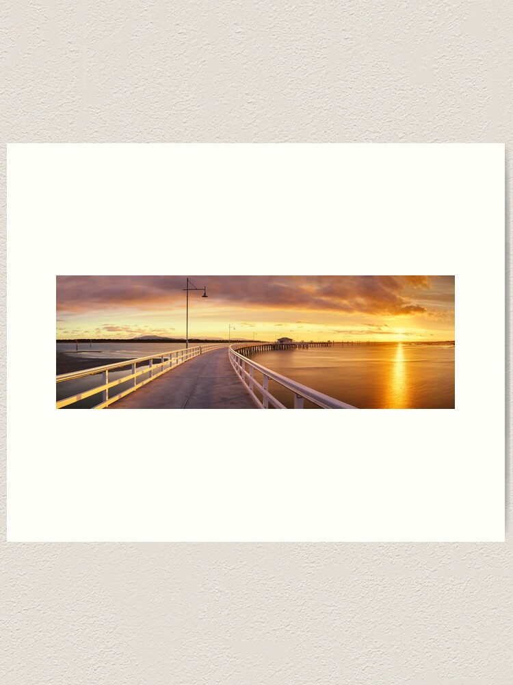Thumbnail 1 of 3, Art Print, Welshpool Jetty, Gippsland, Victoria, Australia designed and sold by Chockstone.