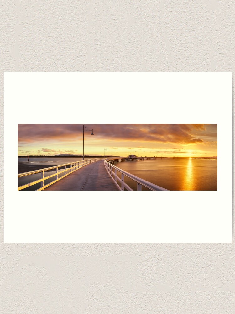 Thumbnail 1 of 3, Art Print, Welshpool Jetty, Gippsland, Victoria, Australia designed and sold by Chockstone.