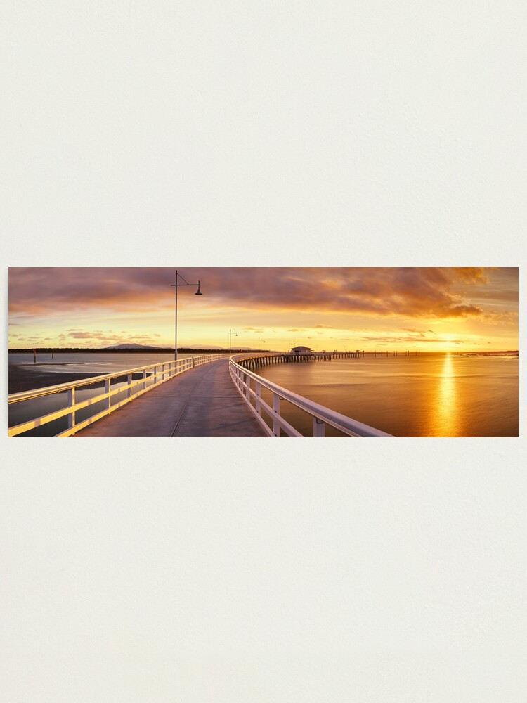 Thumbnail 1 of 3, Photographic Print, Welshpool Jetty, Gippsland, Victoria, Australia designed and sold by Chockstone.