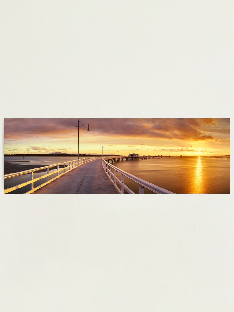 Thumbnail 1 of 3, Photographic Print, Welshpool Jetty, Gippsland, Victoria, Australia designed and sold by Chockstone.