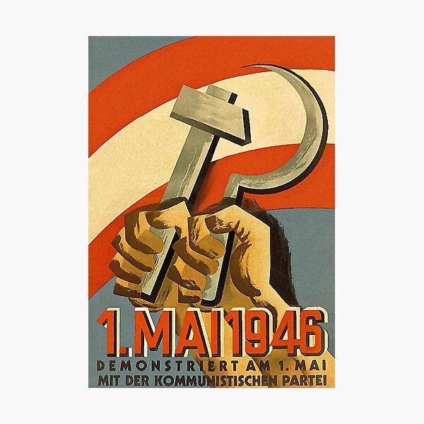 Item preview, Communist Propaganda Poster designed and sold by ComradeRedFlag.