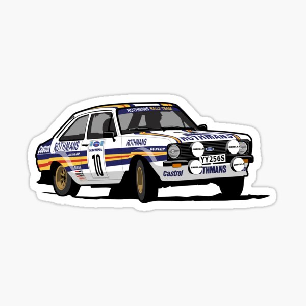 Ford Escort Mark 2 BDA Cosworth Sticker