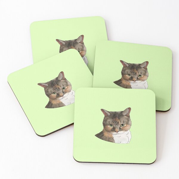 Item preview, Groovy the Calico designed and sold by Blacklightco.