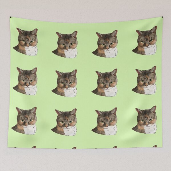 Item preview, Groovy the Calico designed and sold by Blacklightco.