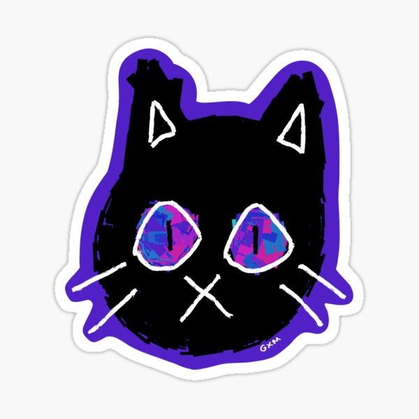 Ugly Cat Stickers Redbubble