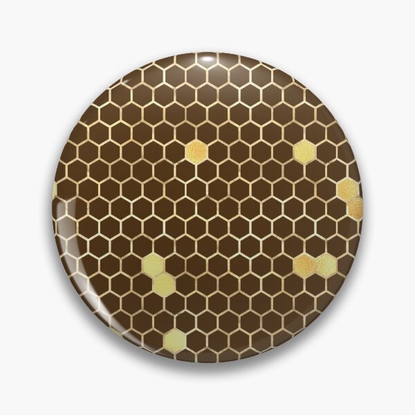Aperçu de l'œuvre Ruche d'abeilles or et noir créée et vendue par JJxp.