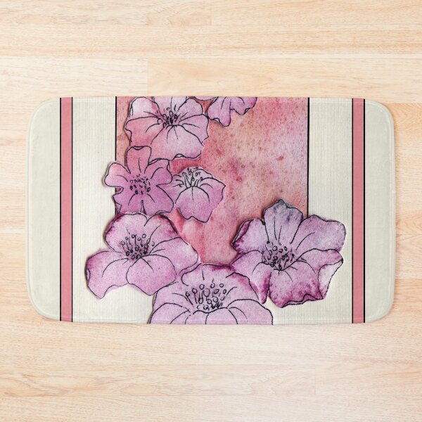Item preview, Watercolour Flowers Collage 6 designed and sold by Heatherian.