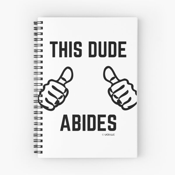 Item preview, 'This Dude Abides' - Big Lebowski Dude Design - All rights © UCS LLC designed and sold by Hedgen-Shirts.