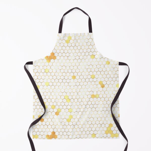 Aperçu de l'œuvre Ruche d'abeilles or et blanc créée et vendue par JJxp.