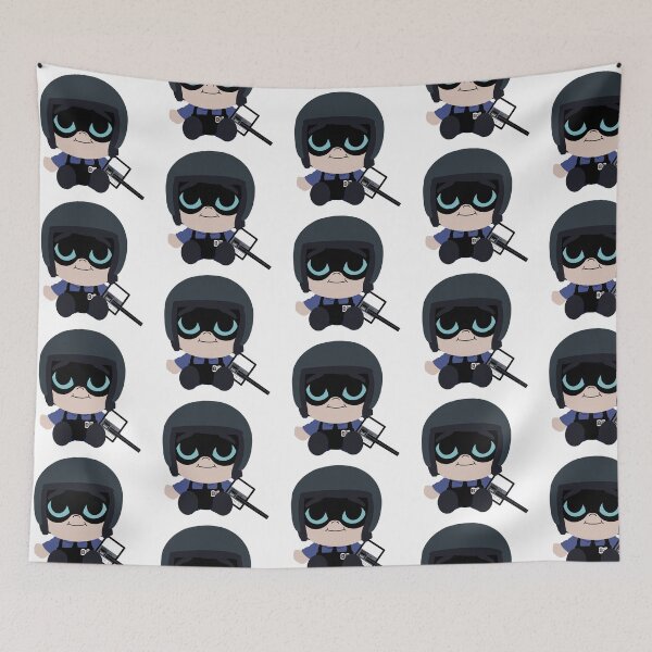 Item preview, Benry Plush Vector Portrait designed and sold by SmolPotatoShop.