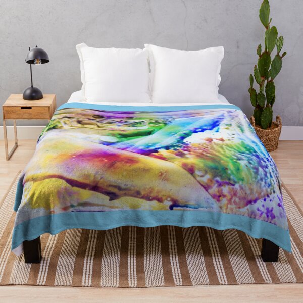 Item preview, Encaustic Nr 04 - And the World Was Filled With Rainbow Colours designed and sold by Heatherian.
