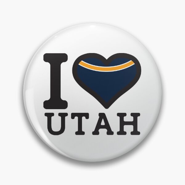 Item preview, “I love Utah" Basketball Fan T Shirt designed and sold by Ink Inc.
