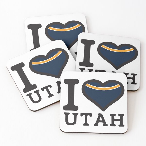 Item preview, “I love Utah" Basketball Fan T Shirt designed and sold by Ink Inc.