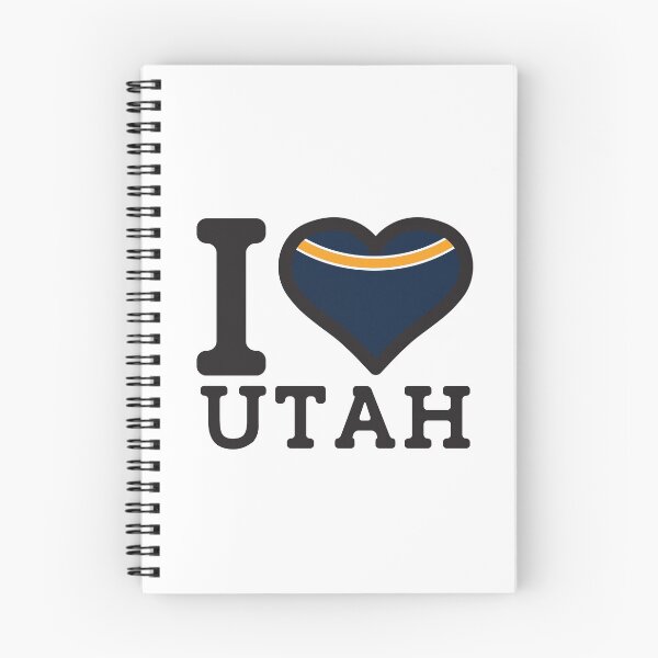 Item preview, “I love Utah" Basketball Fan T Shirt designed and sold by Ink Inc.