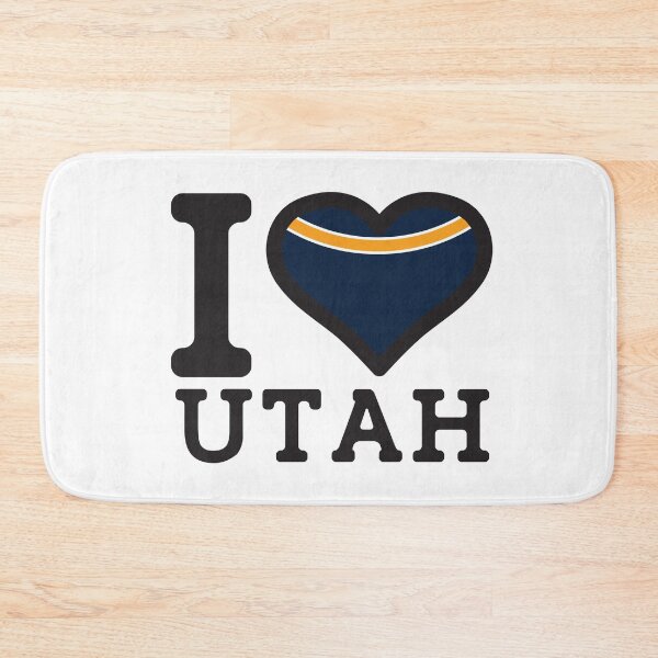 Item preview, “I love Utah" Basketball Fan T Shirt designed and sold by Ink Inc.