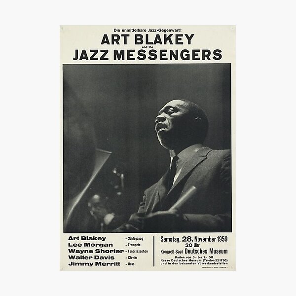 Art Blakey and the Jazz Messengers Photographic Print