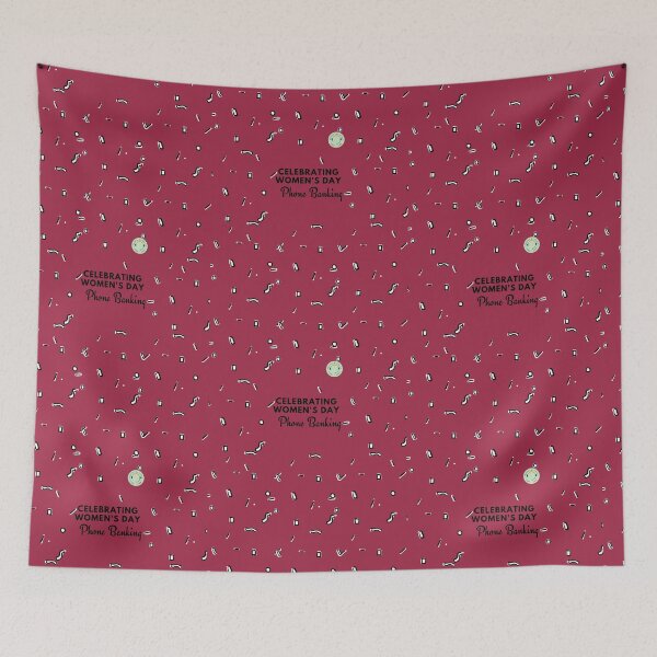 Item preview, Pink Women's day at Phone Banking designed and sold by GlobalHunt.