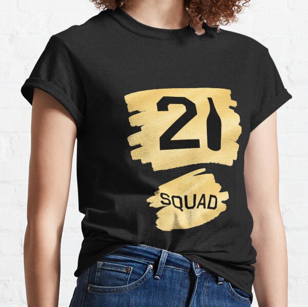 21st birthday group shirts