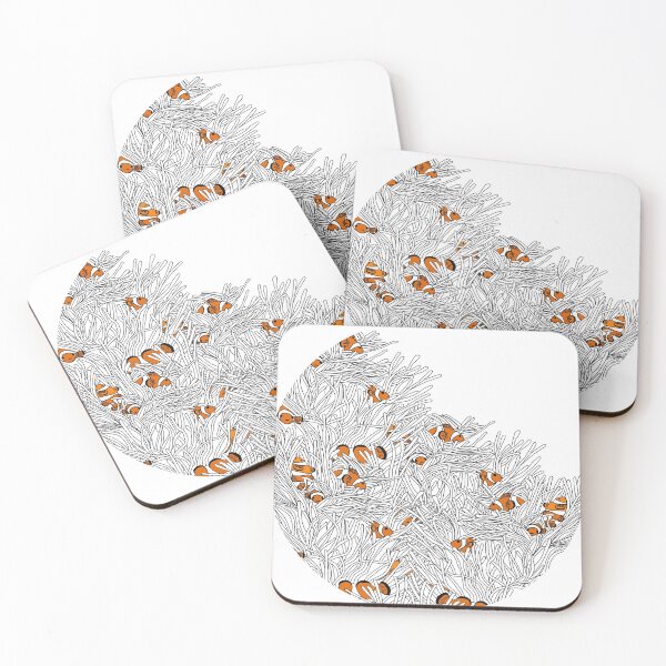 Item preview, clownfish circle designed and sold by Ash  Bryce.