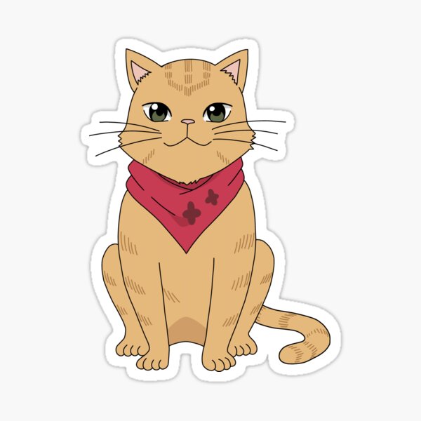 Item preview, saiki k anpu cat designed and sold by gummieturtle.