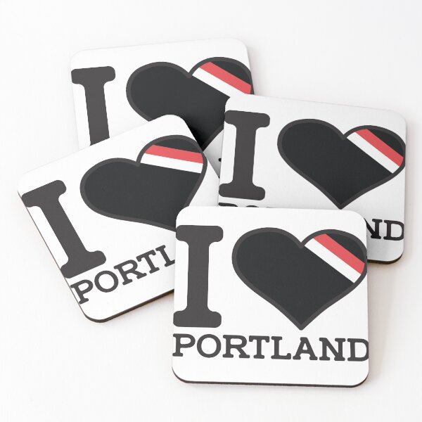 Item preview, “I love Portland" Basketball Fan T Shirt designed and sold by Ink Inc.