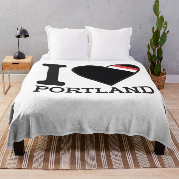 Item preview, “I love Portland" Basketball Fan T Shirt designed and sold by Ink Inc.