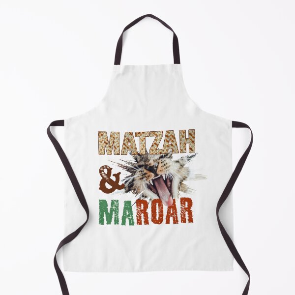 Item preview, Passover Cute Cat- Matza and Maror / Ma-roar. פסח מצה מרור designed and sold by We-thePixels.