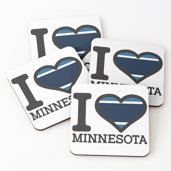 Item preview, “I love Minnesota" Basketball Fan T Shirt designed and sold by Ink Inc.