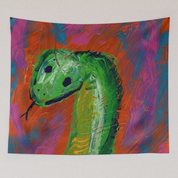 Item preview, "Hey There" Snake designed and sold by Gelarie Johnson.