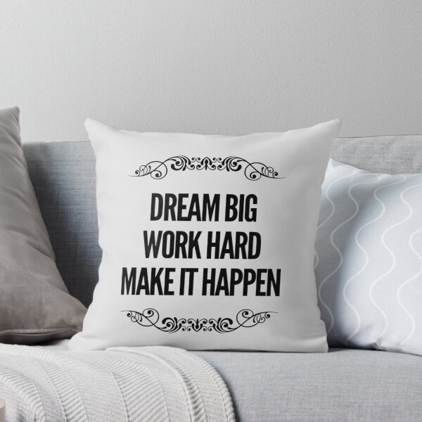 Item preview, Dream Big Work Hard Make it Happen - Cool Sticker designed and sold by joejiing.