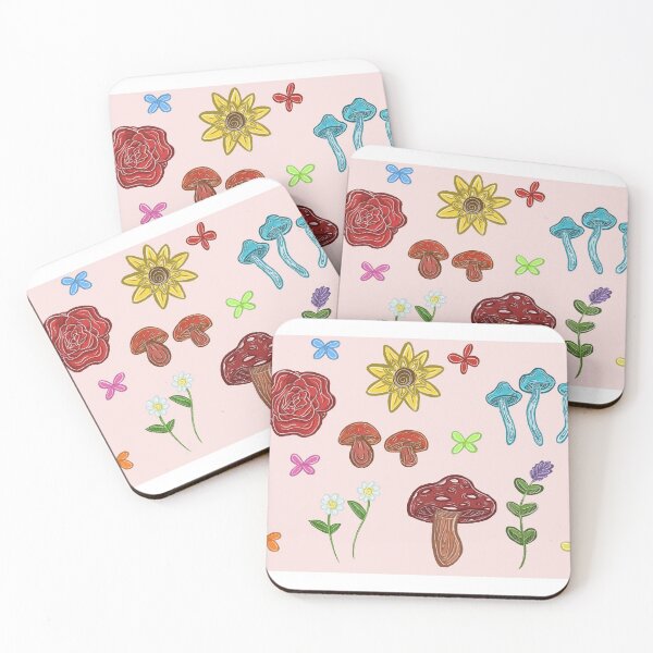 Item preview, Flowers and mushrooms sheet designed and sold by P4perpage.