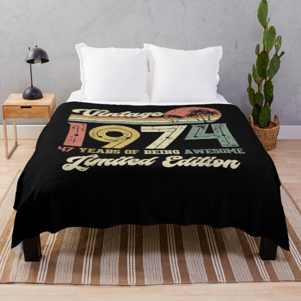 Item preview, Vintage 1974 Retro 47 Year Old 47th Birthday Gift Men Women  designed and sold by aguilaro.