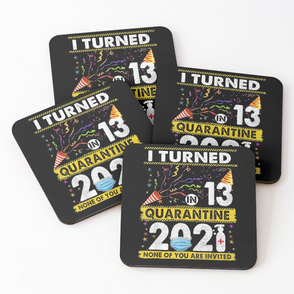 Item preview, I Turned 13 In Quarantine 2021 13 Years Old 13th Birthday  designed and sold by charissamo77.