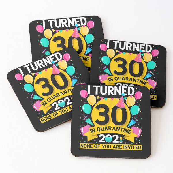 Item preview, I Turned 30 In Quarantine 2021 20th Birthday Boys Girls Gift  designed and sold by charissamo77.