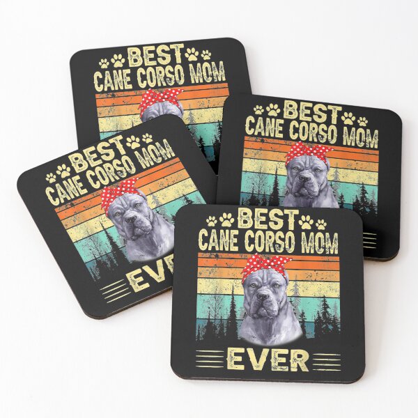 Item preview, Vintage Retro Best Cane Corso Mom Ever Dog Lover Gifts  designed and sold by charissamo77.