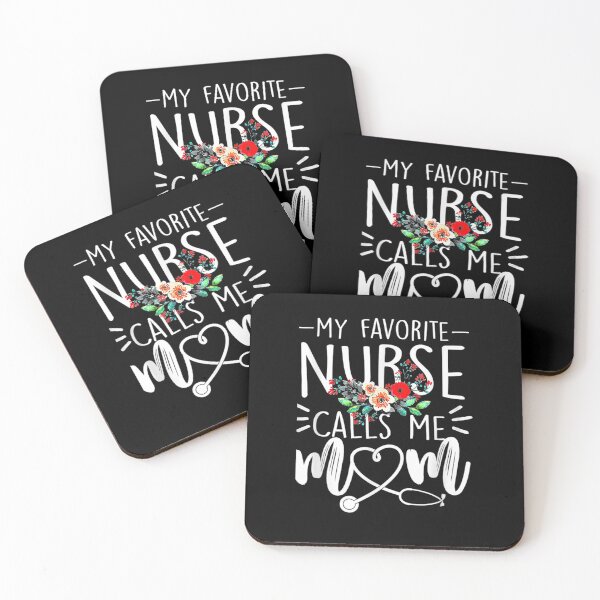 Item preview, My Favorite Nurse Calls Me Mom T Shiirt  designed and sold by charissamo77.