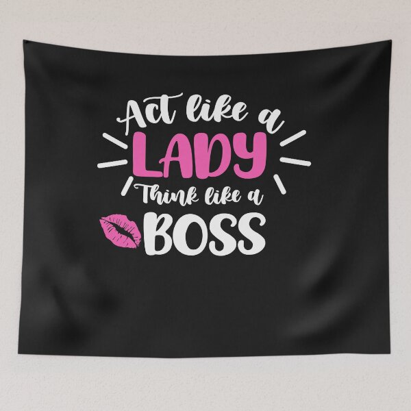 Item preview, Act Like A Lady Think Like A Boss For Entrepreneurs Lady Boss, Girl Power Gift Idea Essential t-shirt designed and sold by JKPENNY XPRESSIONS.