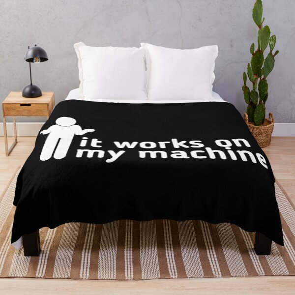 Item preview, It works on my machine. designed and sold by Tee702.