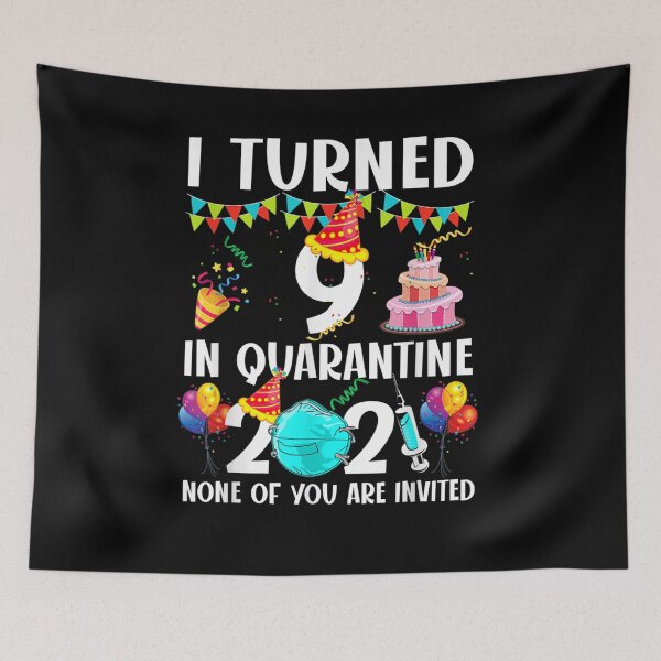 Item preview, I Turned 9 In Quarantine Funny 9th Birthday 2021 Gifts  designed and sold by charissamo77.