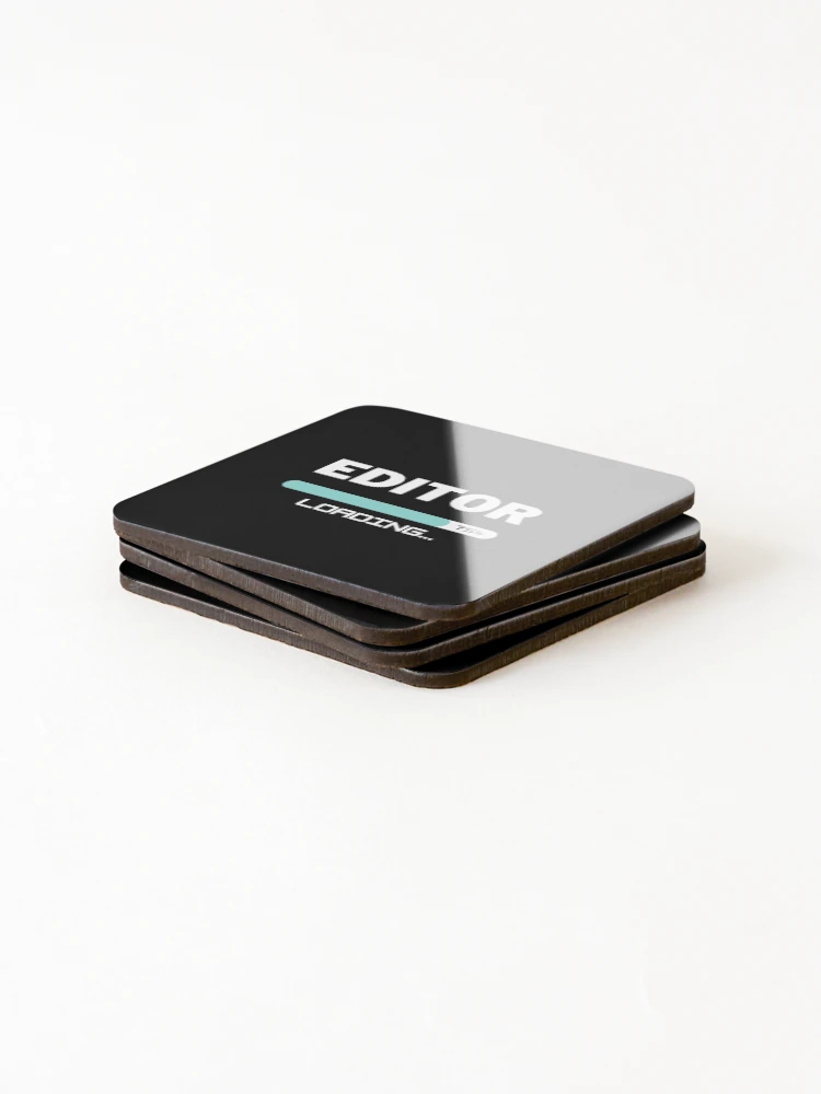 Thumbnail 4 of 5, Coasters (Set of 4), Future Editor Loading In Progress designed and sold by livegood.