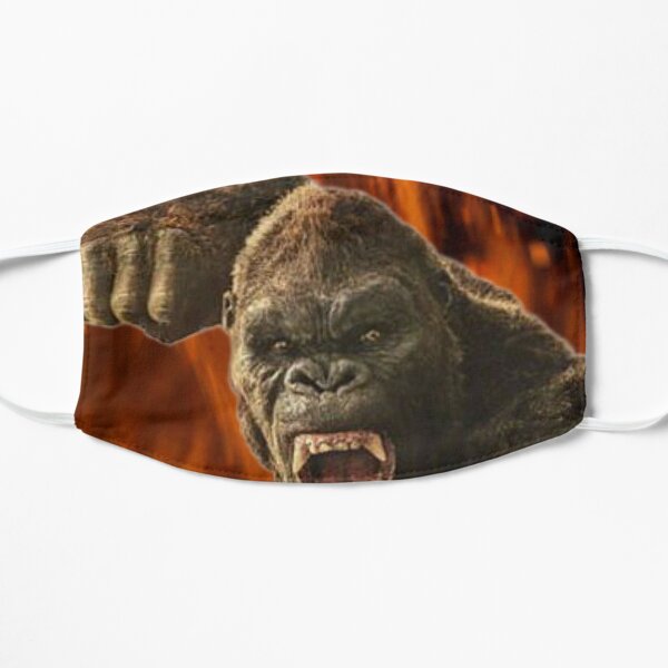 Gorilla Cartoon Face Masks Redbubble - roblox gorilla hat