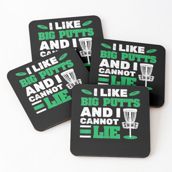 Item preview, I Like Big Putts And I Cannot Lie Frisbee Target Disk Golf  designed and sold by aguilaro.