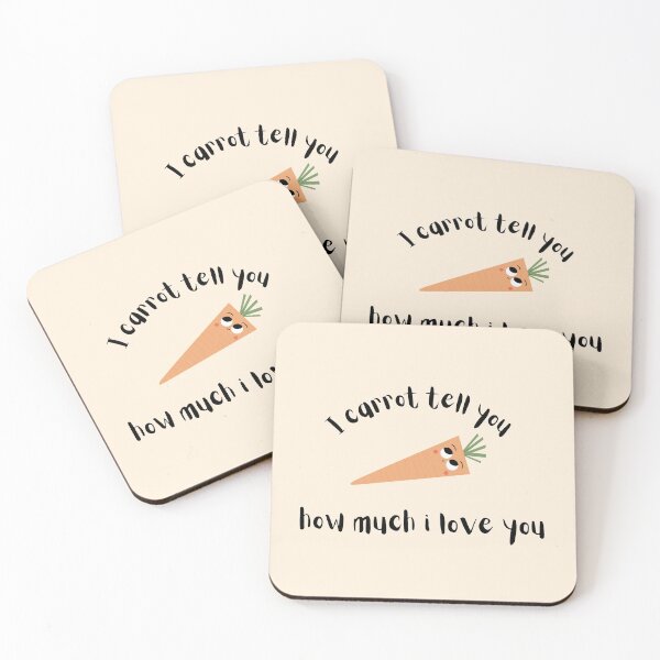 Item preview, i carrot tell you how much i love you designed and sold by momilon.
