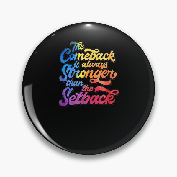 Item preview, Womens The Comeback Is Always Stronger Than The Setback  designed and sold by aguilaro.