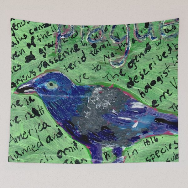 Item preview, "Plague" Grackle Bird designed and sold by Gelarie Johnson.