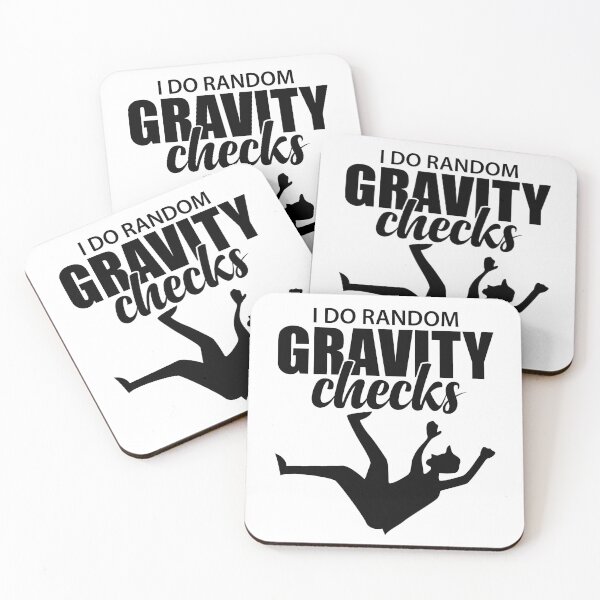 Item preview, I Do Random Gravity Checks | Funny Slip And Fall designed and sold by GravitiTees.