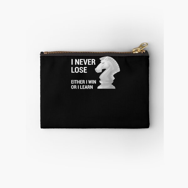 Item preview, Funny I Never Lose Either I Win Or I Learn Chess Player Gift  designed and sold by aguilaro.