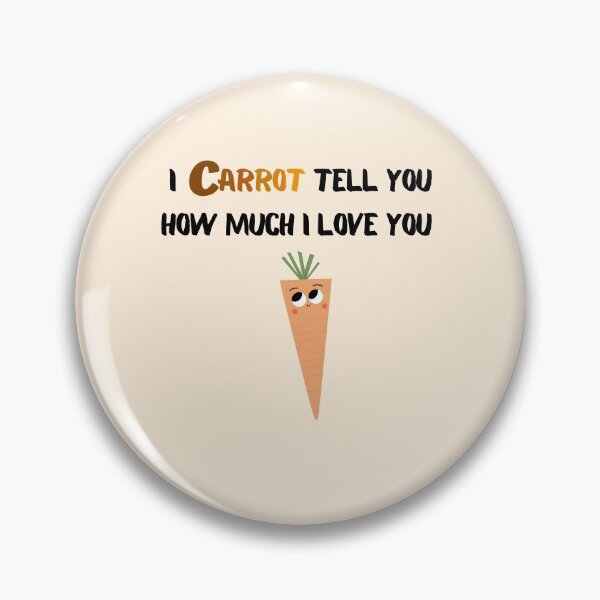 Item preview,  i carrot tell you how much i love you designed and sold by momilon.