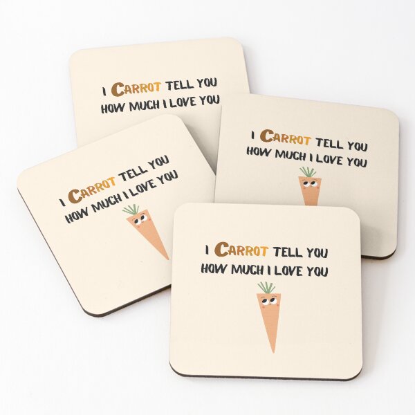 Item preview,  i carrot tell you how much i love you designed and sold by momilon.